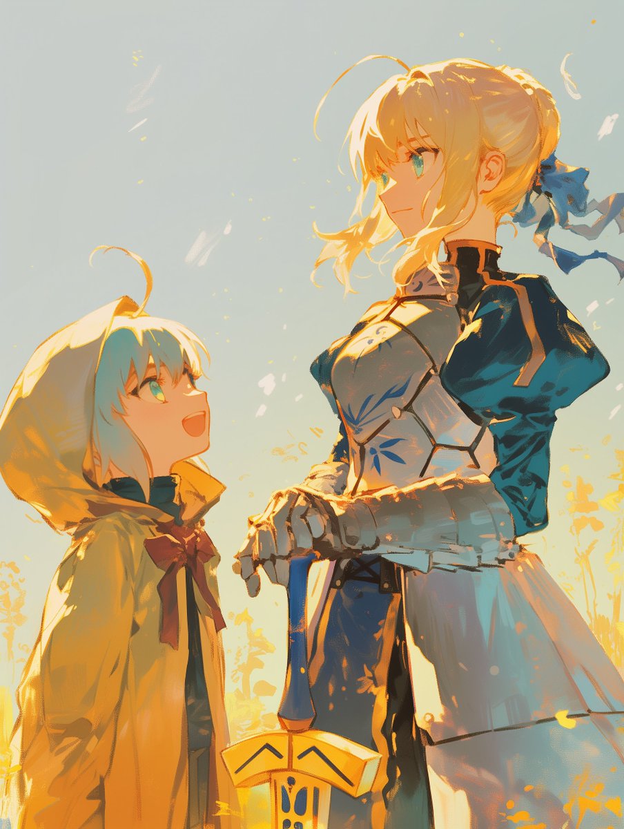 #Luce  #Saber  #アルトリア #FGO 
Are you... King Arthur?!