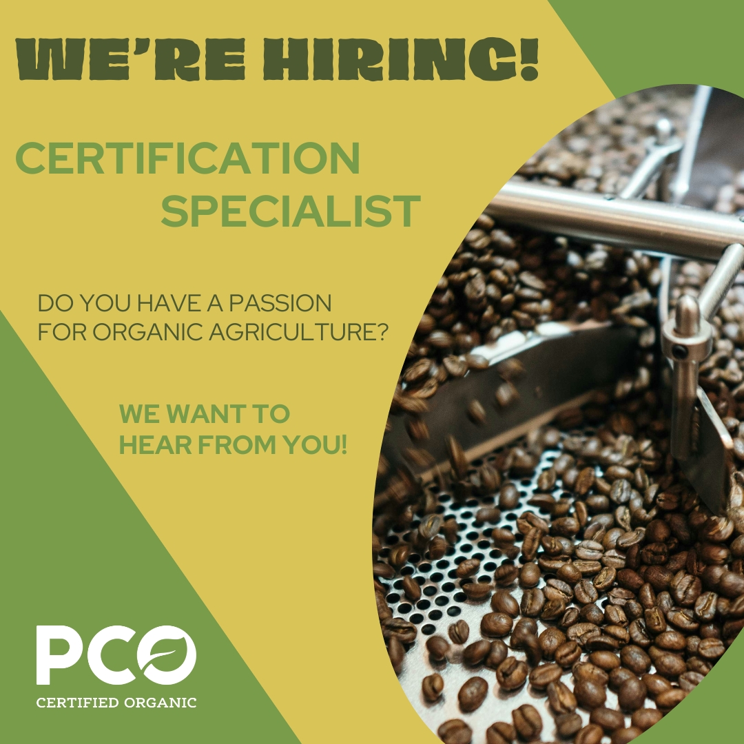 PAOrganic's tweet photo. 🌱 Join our growing team as a Certification Specialist at PCO! 🌱

This is a full-time, exempt, remote telecommuting position.

For salary range, benefits, and the full job description,  please visit our website: https://t.co/zlcjSDMHtG

#organic #farming #agriculture https://t.co/dam76z4ZsK