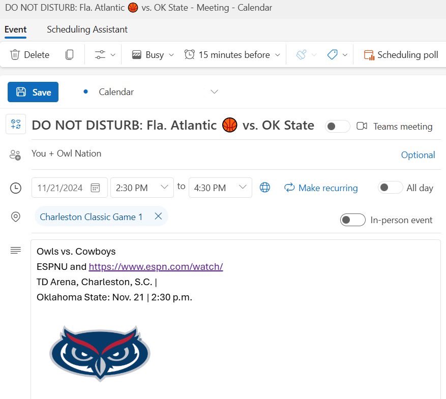 We have a very important meeting to put on your calendar 📆 

If your boss gives you a hard time, let us know. 

Tune in 📺 today!

#WinningInParadise