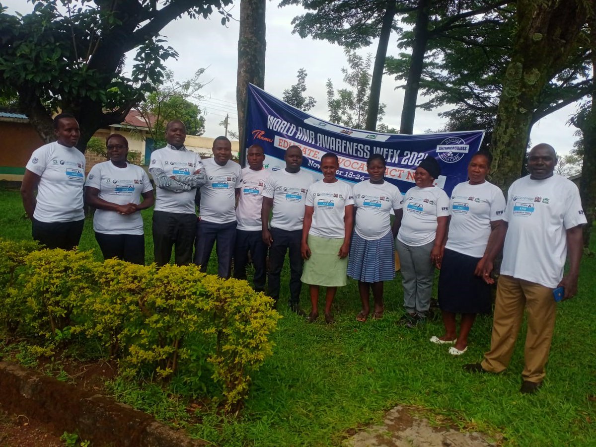 Cambridge Global Health Partnerships (@cambghp) on Twitter photo Marking World AMR Awareness Week in Kenya as partners across the Kakamega-Cambridge Health Partnership celebrate and promote efforts to drive down antimicrobial resistance. π
cambridgeghp.org/kenya/
#WAAW2024 #AMR #waaw
<a href="/CW_Pharmacists/">Commonwealth Pharmacists Association</a> <a href="/MMUST_Kenya/">Masinde Muliro Univ.</a> <a href="/THETlinks/">Global Health Partnerships (formerly THET)</a> Marking World AMR Awareness Week in Kenya as partners across the Kakamega-Cambridge Health Partnership celebrate and promote efforts to drive down antimicrobial resistance. π
cambridgeghp.org/kenya/
#WAAW2024 #AMR #waaw
<a href="/CW_Pharmacists/">Commonwealth Pharmacists Association</a> <a href="/MMUST_Kenya/">Masinde Muliro Univ.</a> <a href="/THETlinks/">Global Health Partnerships (formerly THET)</a>