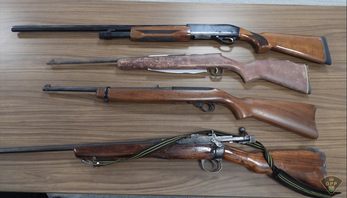 If YOU don't think these motorcycle clubs are involved in criminal activity, think again! Four members of the Hells Angels Motorcycle Club (MC) and one member of the Red Devils MC have been charged with robbery and a total of 17 firearms, ammunition and other prohibited devices