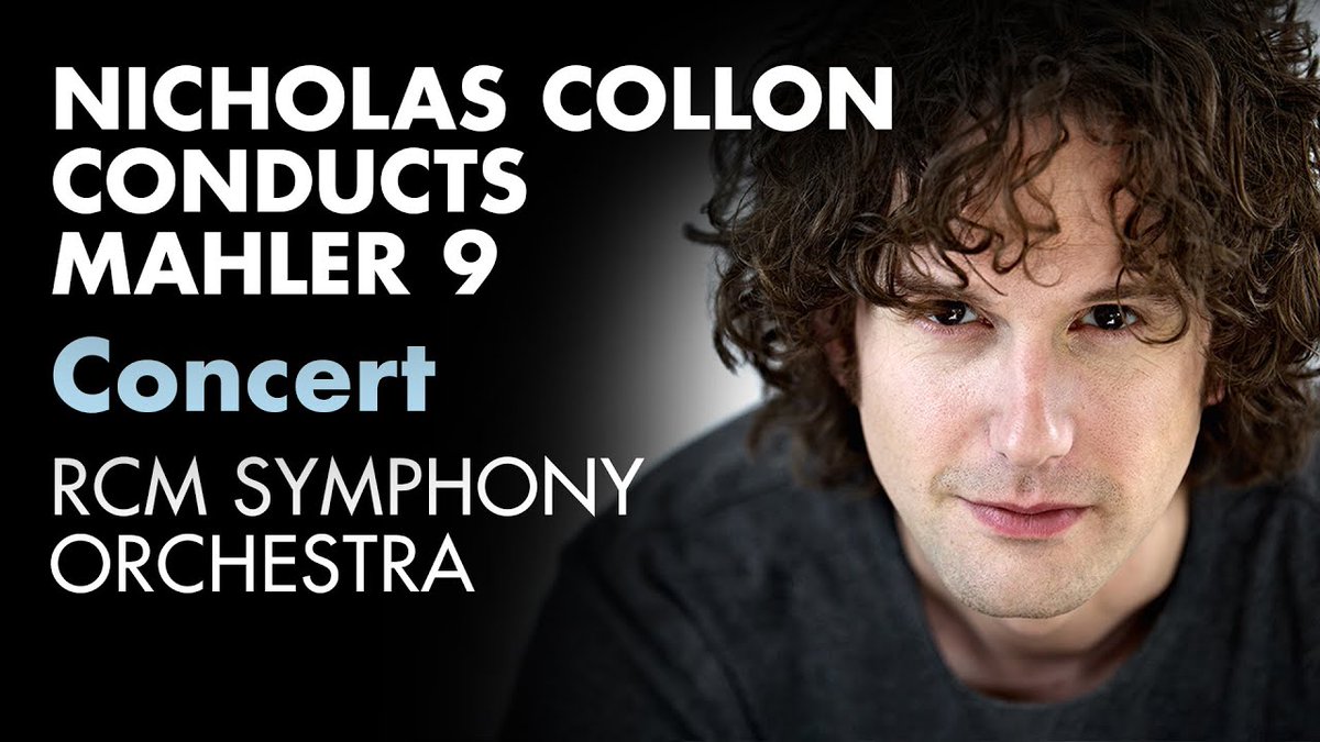 RCMLondon's tweet image. We’re looking forward to tonight’s livestreamed concert of Mahler’s poignant Symphony no 9, with the RCM Symphony Orchestra conducted by Nicholas Collon.

Tune in from 7.30pm: rcm.ac.uk/events/live

#RCMLive