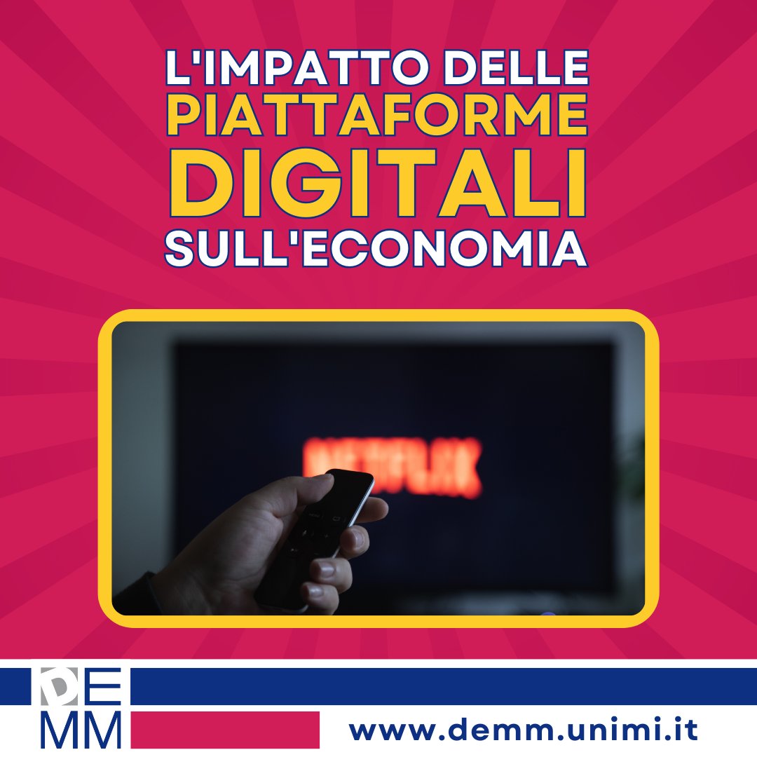 DemmUnimi's tweet image. 🌐 L'impatto delle #piattaforme #digitali sull'economia 📈💻

👉 Sei curioso di sapere come queste piattaforme influenzano la nostra vita quotidiana e il mercato? Visita il nostro sito e seguici sui social!

#Demm #Spes #Lastatale #Unimi #Econtwitter