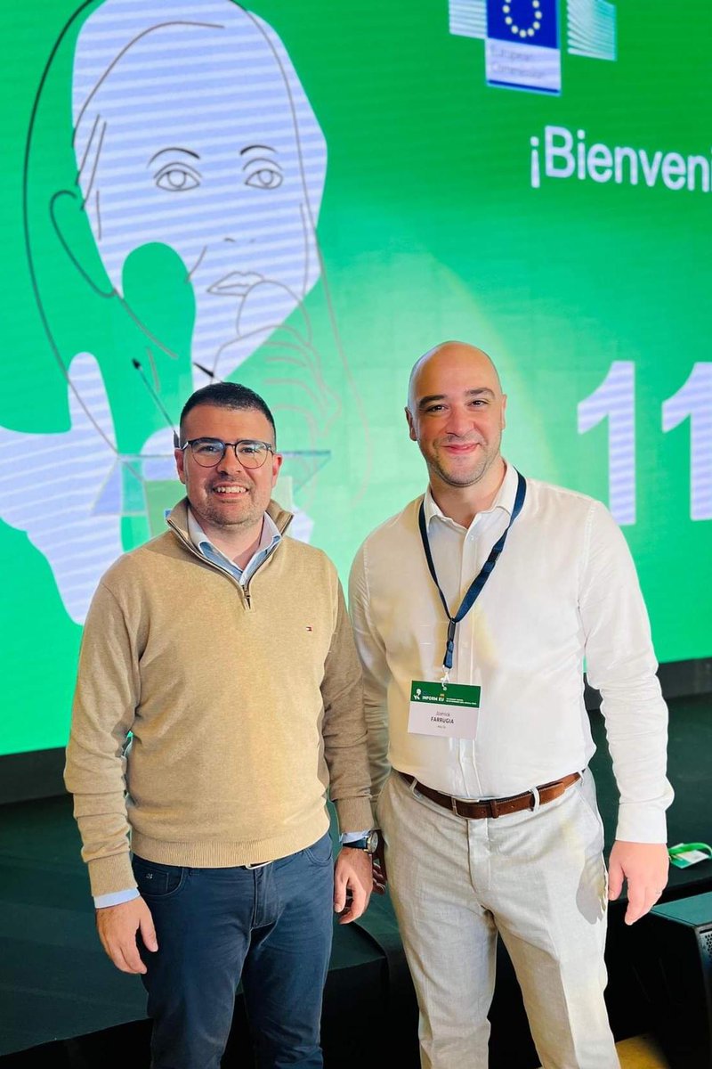 Fondi.eu (@fondi_eu) on Twitter photo More than 350 EU communicators came together in Seville for the 7th #InformEU Plenary Meeting to discuss AI in #EUfunds communications. MT was represented by Dr Joenick Farrugia & Mr Rodrick Zerafa
<a href="/servizziewropej/">Servizzi Ewropej f'Malta</a> | <a href="/PublicServiceMT/">Public Service of Malta</a> | <a href="/EUinmyRegion/">EUinmyRegion🇪🇺</a> More than 350 EU communicators came together in Seville for the 7th #InformEU Plenary Meeting to discuss AI in #EUfunds communications. MT was represented by Dr Joenick Farrugia & Mr Rodrick Zerafa
<a href="/servizziewropej/">Servizzi Ewropej f'Malta</a> | <a href="/PublicServiceMT/">Public Service of Malta</a> | <a href="/EUinmyRegion/">EUinmyRegion🇪🇺</a>
