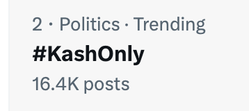 catturd2's tweet photo. #2  ..... so close .... #KashOnly https://t.co/9gJAxBj54Z