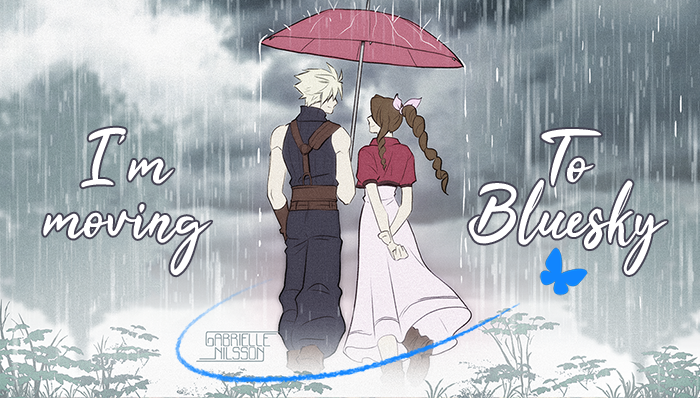 It's that time ~ 🦋
I'm not super active on social media, but when I do post art I will mainly do so on the butterfly site and Cara from now on. 

Link to my profile in the replies (along with other places to find me)