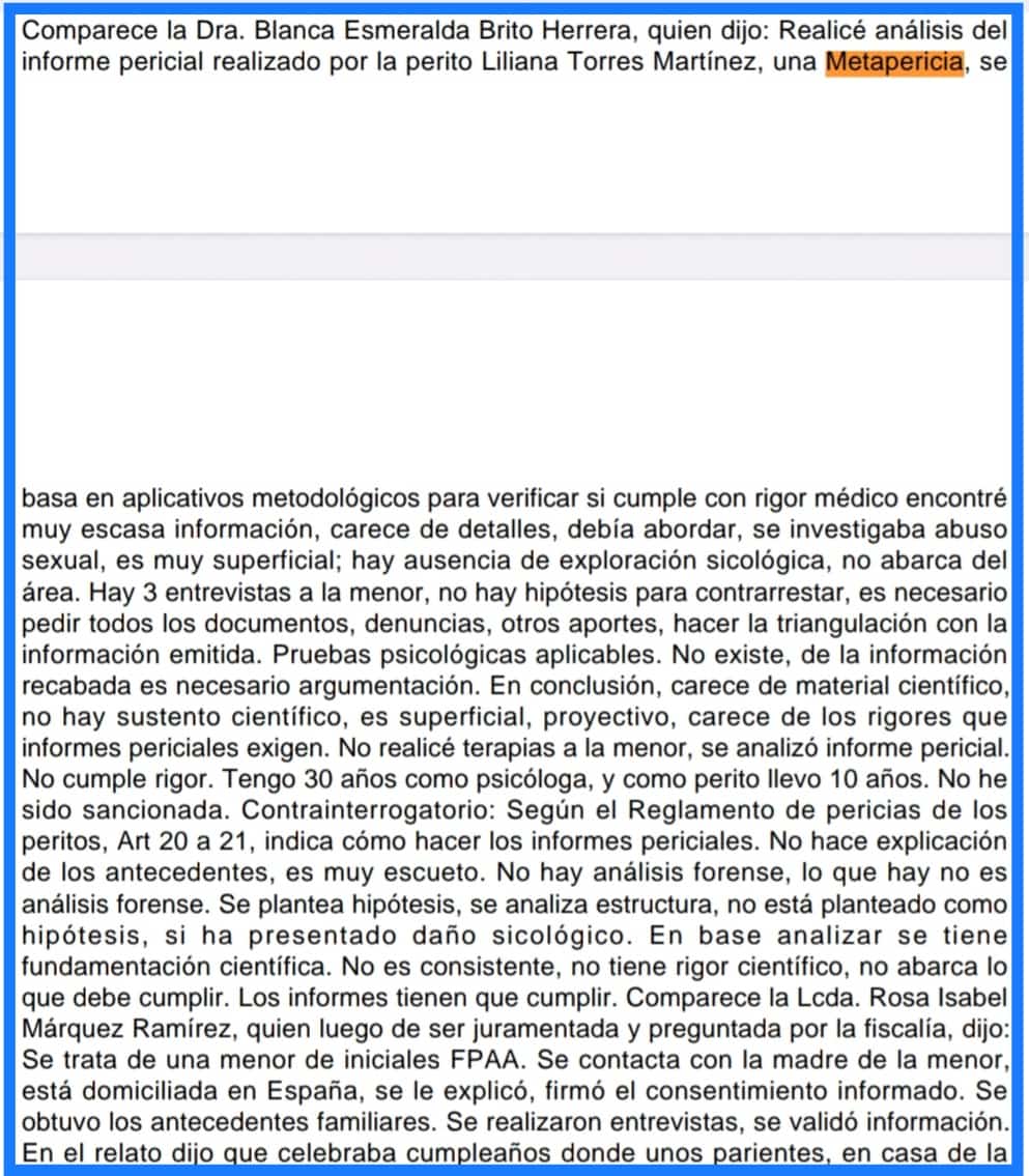 🚨 LA «METAPERICIA» PARA GANAR EL CASO Y EVITAR LA IMPUNIDAD: Tomen nota que es interesante. Una niña de 8 años víctima de abuso sexual, el agresor era su primo, un HDP de 40 años.

📍La psicóloga, luego de 3 años realizó la ampliación al informe psicológico, en sus conclusiones