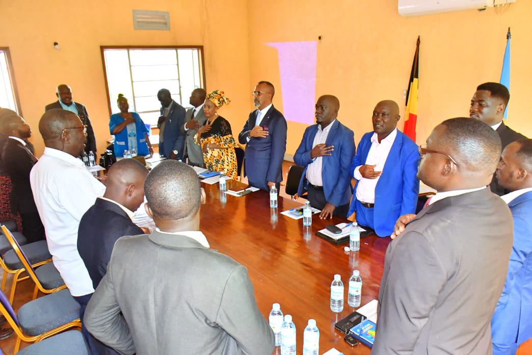 Busoga Kingdom officials met with officials from the Ministry of Energy and Mineral Development and discussed the Buyende Nuclear Power Project.

Kingdom officials were led by Owek. Alhaj Osman Noor Ahmed the 2nd deputy Katukiro and also Head of Partnerships in Busoga Kingdom and
