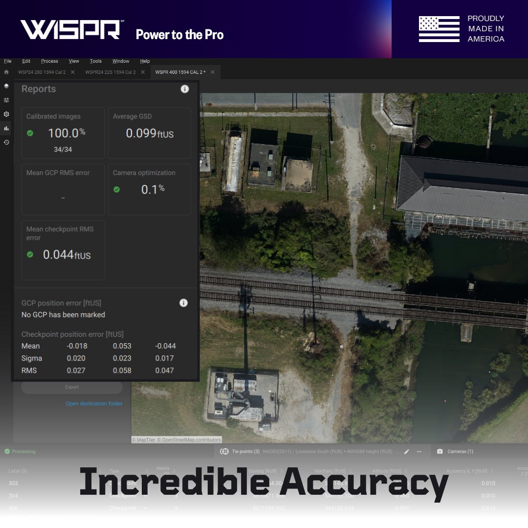 WisprSystems's tweet image. #Precision isn&apos;t a luxury—it&apos;s a necessity. That’s why #WISPRSystems delivers #drones designed to redefine #accuracy in the field. Reliable #RTK, built for #pros, no compromises.

Don’t just hit the target. Nail it.

See why the pros trust #WISPR for results that matter.