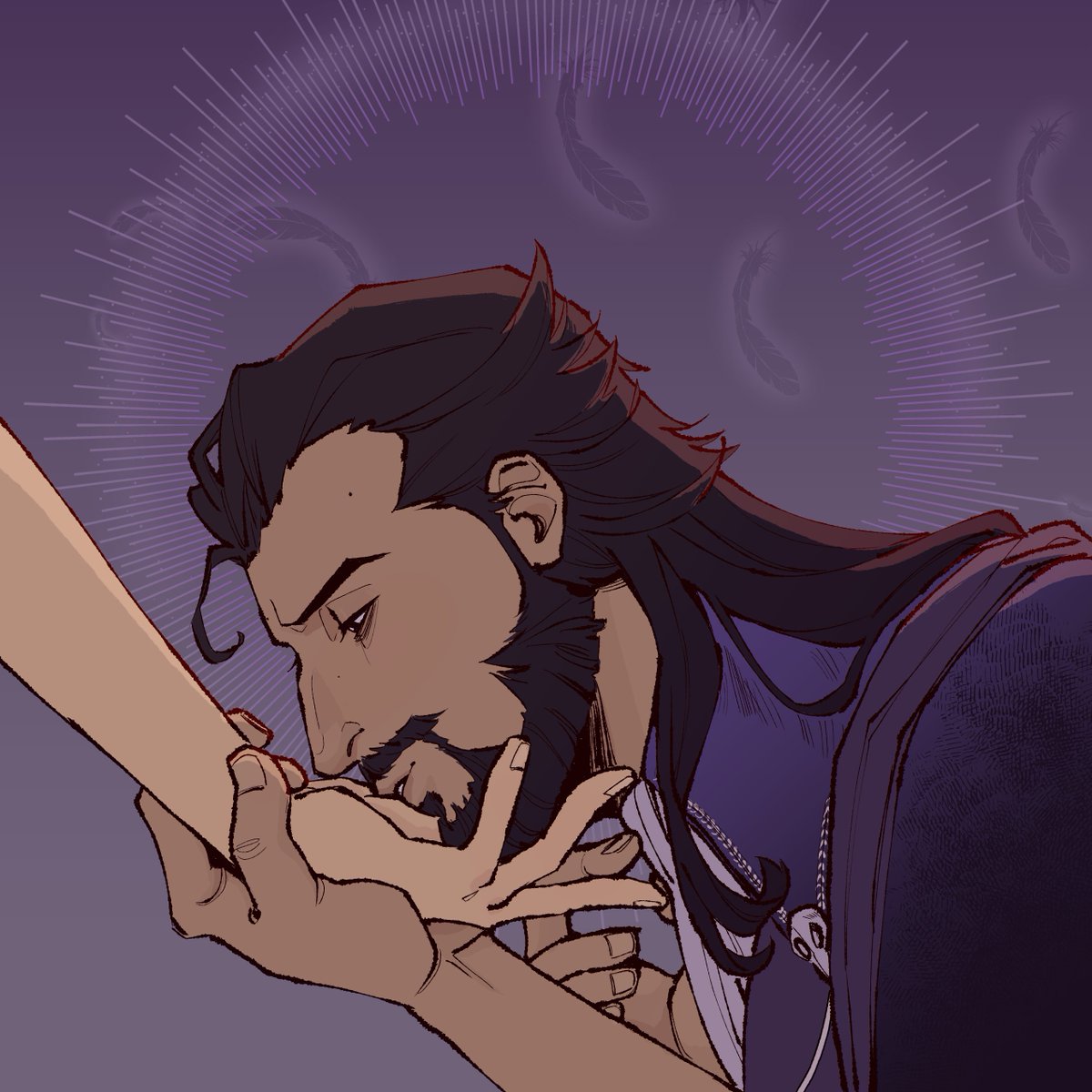 casually professes his love by offering to kill some gods for you #DragonAgeTheVeilguard #dragonage