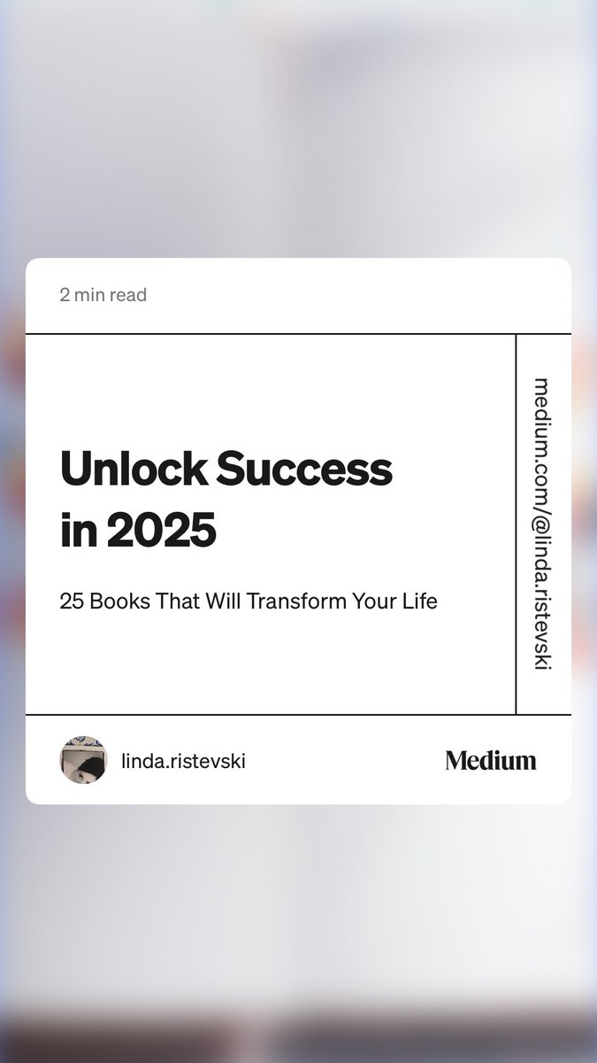 lindaristevski's tweet photo. “Unlock Success in 2025” by linda.ristevski https://t.co/4lSTujc1a5 https://t.co/PWwdJWIXrd