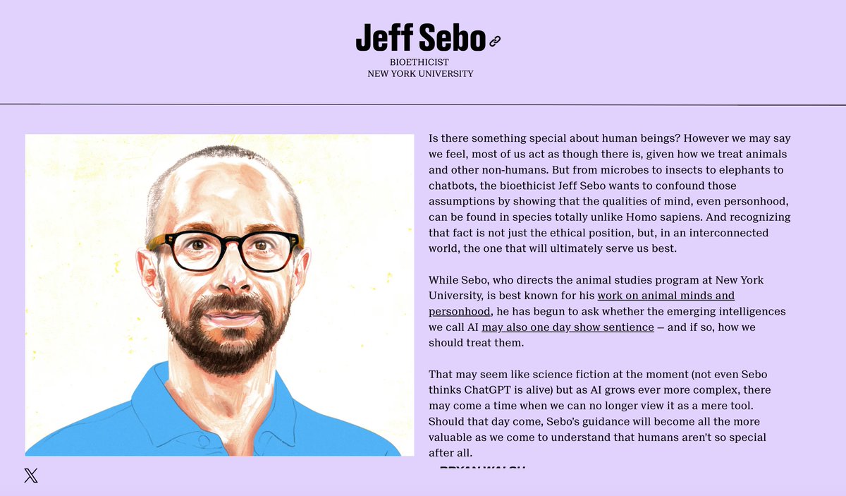 what a pleasant surprise! i've been selected for the <a href="/voxdotcom/">Vox</a> future perfect 50, a "celebration of thinkers, innovators, and changemakers who are working to make the world a better place." thanks so much to the vox team!

vox.com/future-perfect…