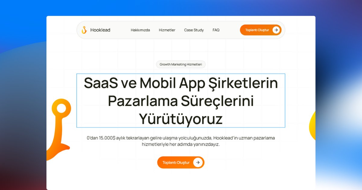 Framer ile <a href="/hookleadco/">Hooklead</a>'nun web sitesini yeniledik. Bu vesile ile Hooklead'de bir v2 güncellemesi de var. 👨🏻‍💻

Sadece erken aşama SaaS ürünlere growth marketing hizmeti sağlıyorduk. Artık erken aşama mobil uygulamalarada büyüme pazarlama desteği sağlayacağız. 

Alacağınız hizmet