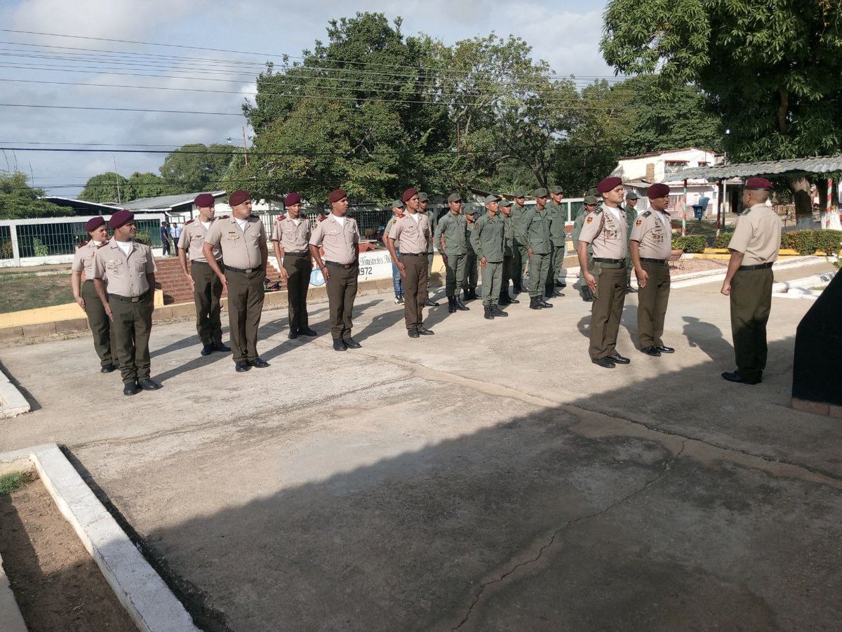 Supervisión y control constante de nuestro personal militar.