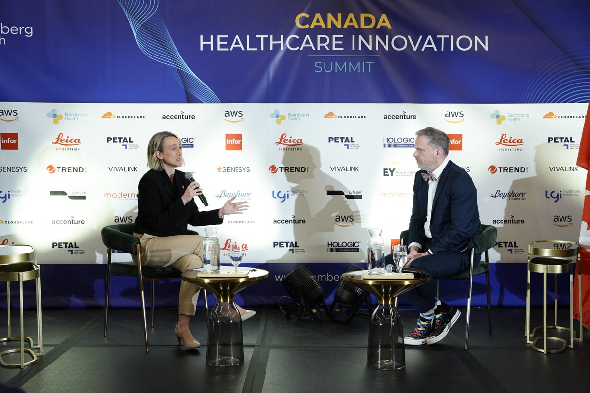 Bamberg Health (@bamberghealth) on Twitter photo @markhollandlib #CanadaHIS | Fireside chat w/ Minister @markhollandlib & CMA President <a href="/jossreimer/">Dr. Joss Reimer</a> on #Canada’s healthcare challenges & future. Key insights ahead! @markhollandlib #CanadaHIS | Fireside chat w/ Minister @markhollandlib & CMA President <a href="/jossreimer/">Dr. Joss Reimer</a> on #Canada’s healthcare challenges & future. Key insights ahead!
