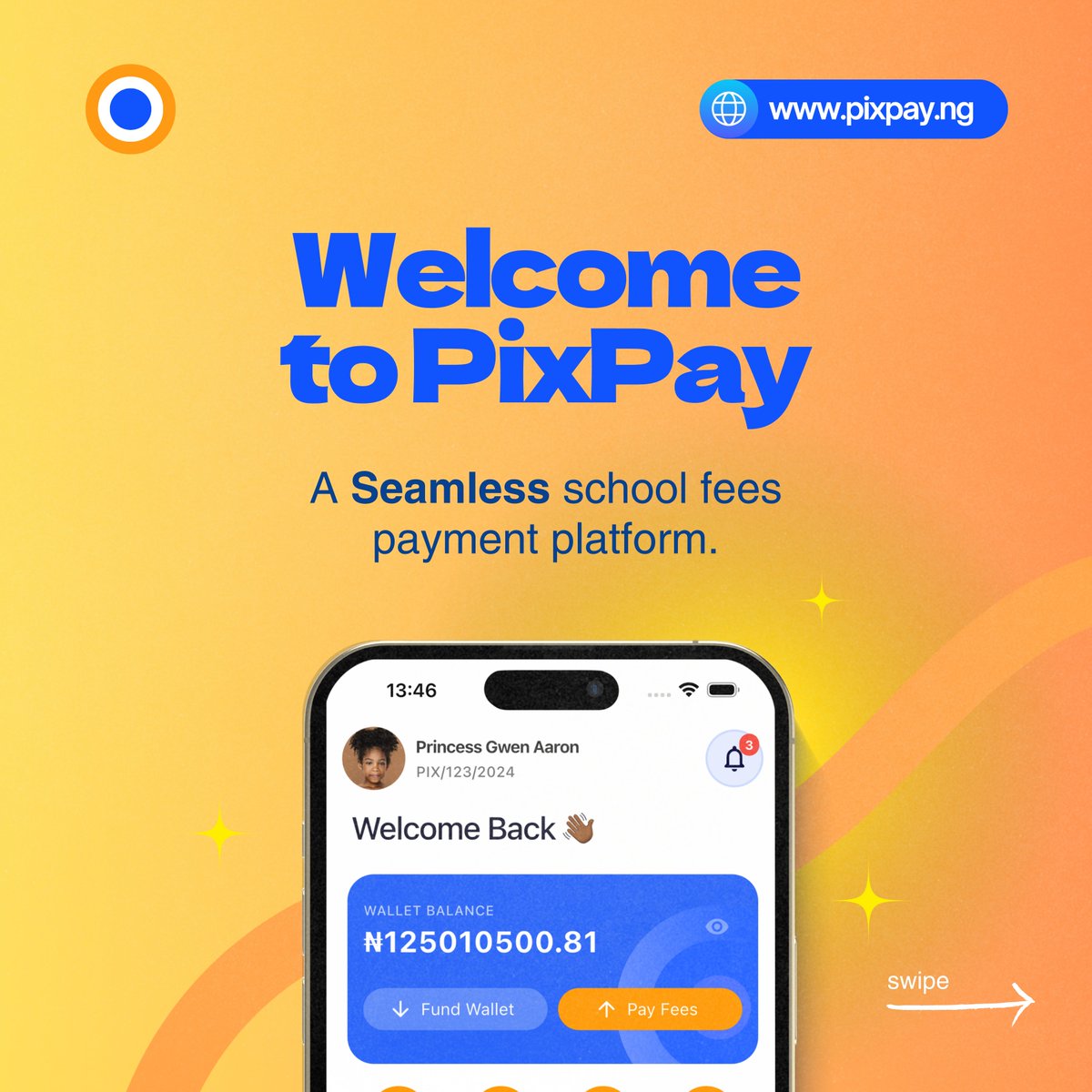 pixpayng's tweet photo. 🎉 Welcome to PixPay! 🎉

Say goodbye to the stress of queuing at the bank for school fee payments or waiting endlessly for receipts. With PixPay, you can:
✔️ Pay school fees seamlessly from the comfort of your home.
✔️ Receive your receipt instantly after payment. https://t.co/g85cO2XVRC