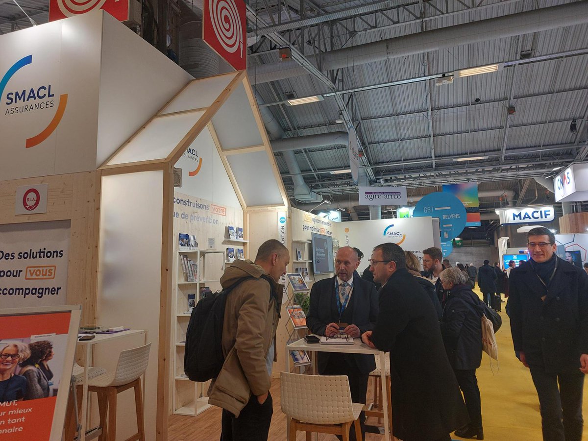 Smacl Assurances (@smaclassurances) on Twitter photo 3e jour au Salon des maires #SMCL : retrouvons-nous sur le stand G55, pavillon 2.2. Nos équipes vous attendent pour échanger sur vos enjeux et vous présenter nos solutions d'#assurance et nos services #prévention. 3e jour au Salon des maires #SMCL : retrouvons-nous sur le stand G55, pavillon 2.2. Nos équipes vous attendent pour échanger sur vos enjeux et vous présenter nos solutions d'#assurance et nos services #prévention.