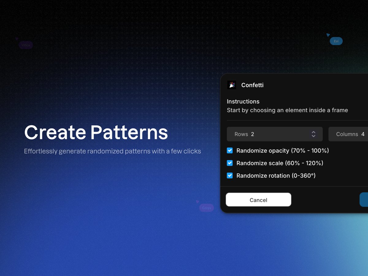 yummygum's tweet image. 🎉 Who would we be to rob @framer users of a chance to confetti their website designs? Confetti for Framer is now available on the Framer Marketplace 👉 framer.com/marketplace/pl…

#framer #framerplugin #framermarketplace