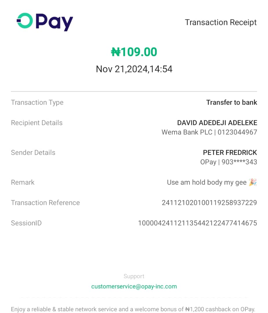 tamedevelopers's tweet image. Happy Birthday Davido #davido I don wire your aza ooo. Manage the little I sent you my guy.

Use the money well ooo. 109M naira. I no wan hear say the funds no reach ooo.

You they try and deserve everything good. Keep it up Son 💪 💯 
----
Don&apos;t mention

#DavidoAt32 
#DavidoDay
