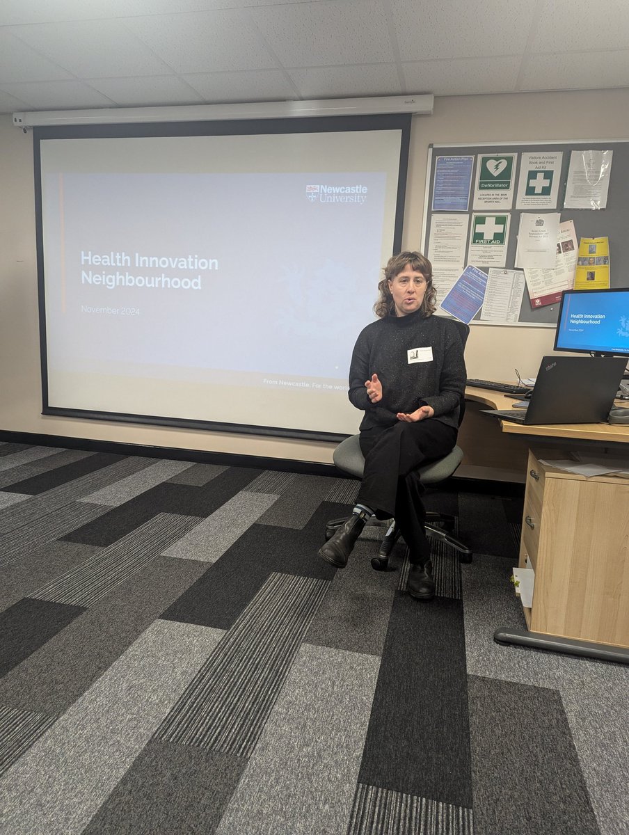 Thank you Carrie for updating us on the Health Innovation Neighbourhood. We had lots of discussions around playing a part in the development, sharing knowledge and shaping the future.