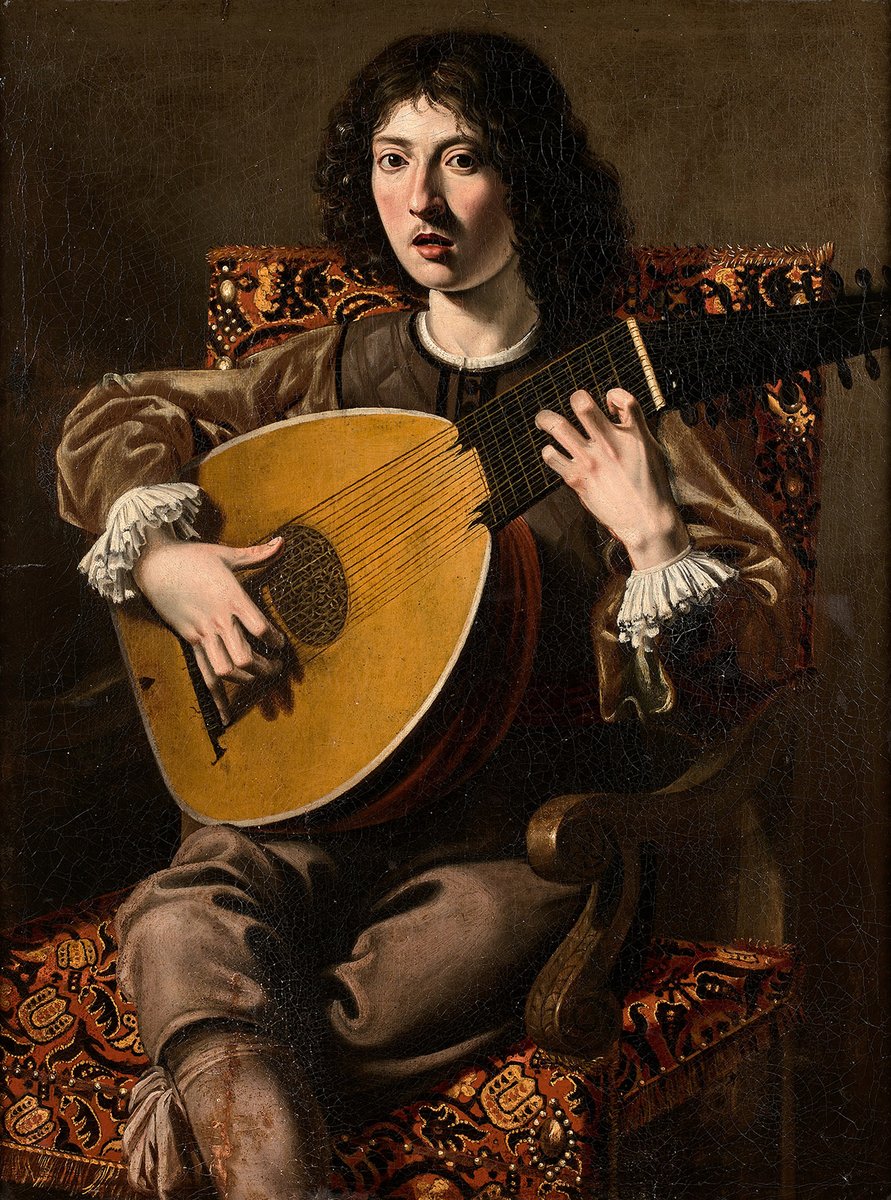 MuseeAugustins's tweet photo. Nouvelle #acquisition ! 

Mercredi 20 novembre, le musée a préempté ce "Joueur de luth" en salle des ventes (@Drouot, Paris), une œuvre inédite de Nicolas Tournier. https://t.co/zaPRSGREme