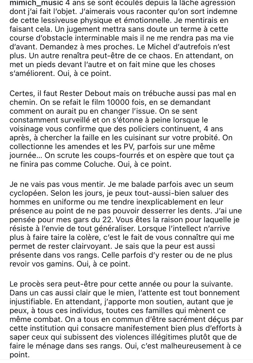 4 ans plus tard…