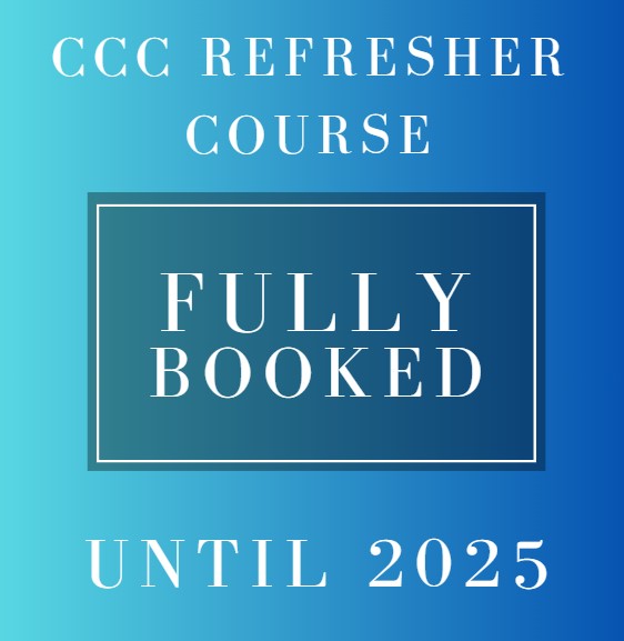QSP Would like to thank everyone who has booked onto this year of 2024 CCC Refresher Course, 

Its been so great to meet you all and thank you for using QSP to do your Refresher course. 

Our 2024 Calander is now officially closed!!!

But our 2025 Dates are up and running