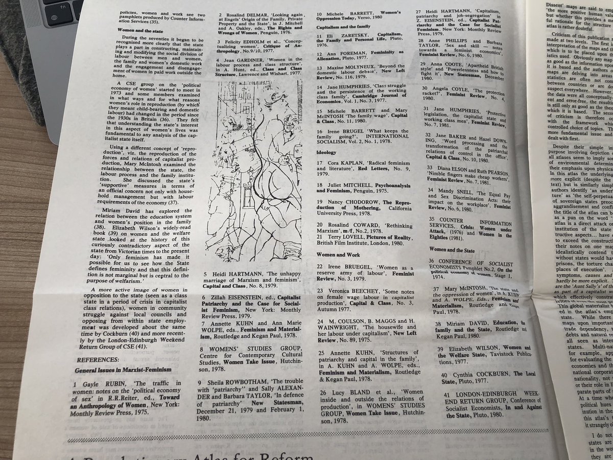 “A Quick Guided Tour round Marxist-Feminist Theory” by Michelle Barrett and Cynthia Cockburn (1981) 😍😍😍