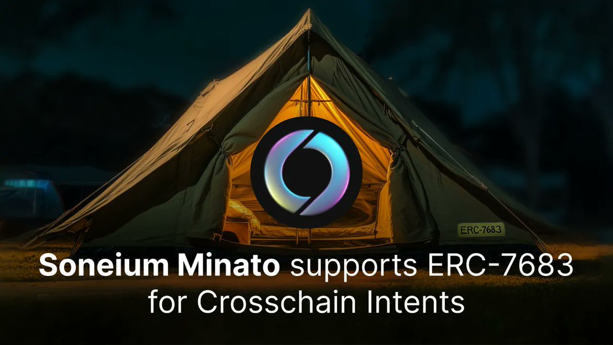 soneium's tweet photo. ⛺ Soneium Minato will support ERC-7683, a cross-chain intent standard by @AcrossProtocol and @Uniswap. This sets the stage for unifying liquidity across Ethereum and its L2s!

What does this mean for us?

🙂 For users:
🔸 Faster trades
🔸 Easier swaps and bridging
🔸 Less fragmentation of assets on Soneium Minato

🧑‍💻 For developers:
✅ More customization
✅ Better UX for your community
✅ Create your dApp with assets across multiple chains