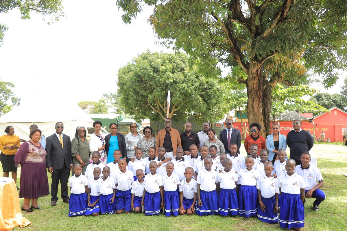 Santa came early to <a href="/UWESO1/">UWESO - UG</a> Masulita Children's Village! 🎅 Thanks to Chop Gaming for the new dormitory, commissioned by <a href="/Nyinancweende/">Natasha Museveni Karugire</a> on behalf of First Lady <a href="/JanetMuseveni/">Janet K Museveni</a>. With gifts and a party, the kids are ready for Christmas! 🎄🎁 Join us in wishing them a Merry Xmas!
