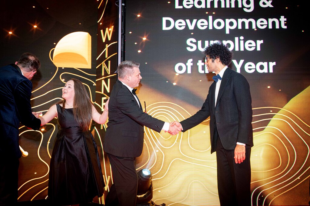 escallaTraining's tweet image. We are incredibly proud to be named the Learning & Development Supplier of the Year at the 2024 @personneltoday Awards 🎉
Read all about it here: escalla.co.uk/escalla-wins-a…
#PTAwards