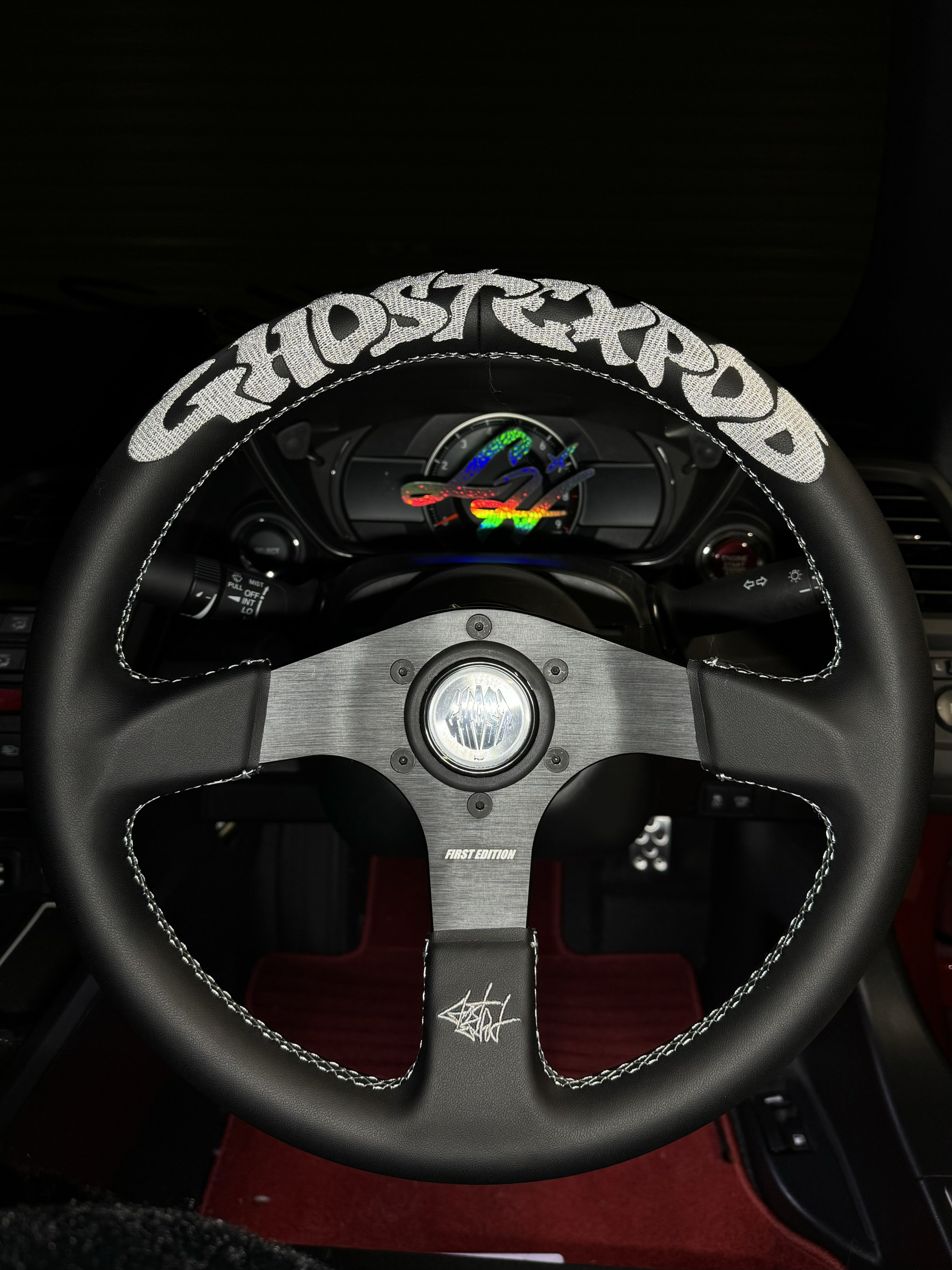 GHOST EXPOD FIRST EDITION ステアリングホイール GHOST EXPOD FIRST EDITION ステアリングホイール