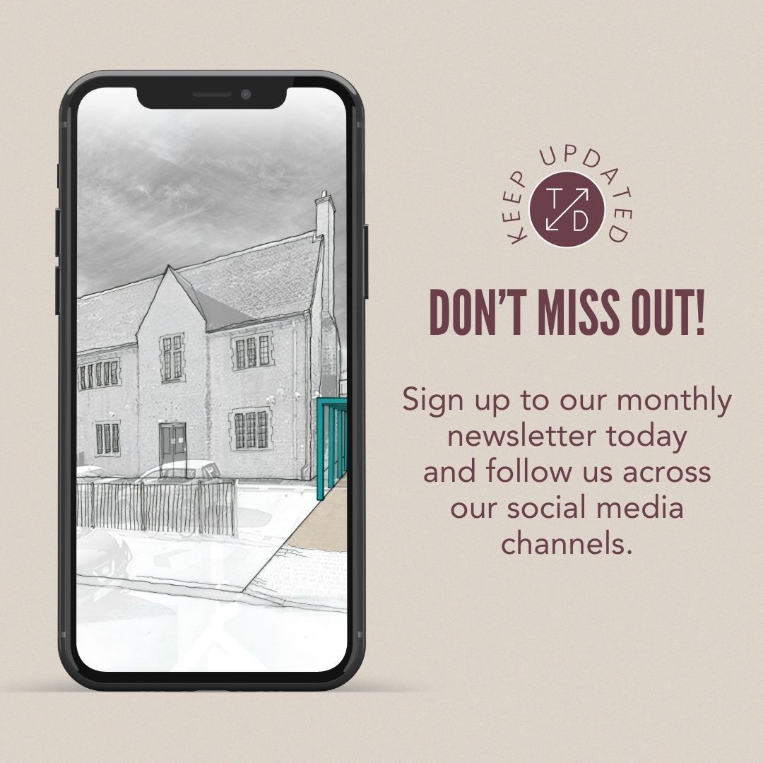 📬 Stay in the Loop with Our Monthly Newsletter! 📬

Don't miss out on our latest updates and insights. Subscribe to our monthly newsletter and be the first to know about our projects, events and what we've been up to as a team at Transition by Design. 📩 buff.ly/3XvFPwd