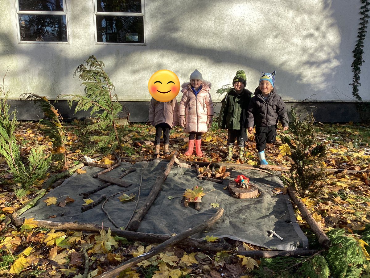 A magical morning at Forest schools for EYKR, we wrapped up warm and worked in teams to create houses, we learnt how to create a spark and warmed up by the fire with a toasted marshmallow! <a href="/createlearning_/">Create Learning Trust</a> <a href="/headintothewild/">Anthony Hadfield | Head into the Wild</a>