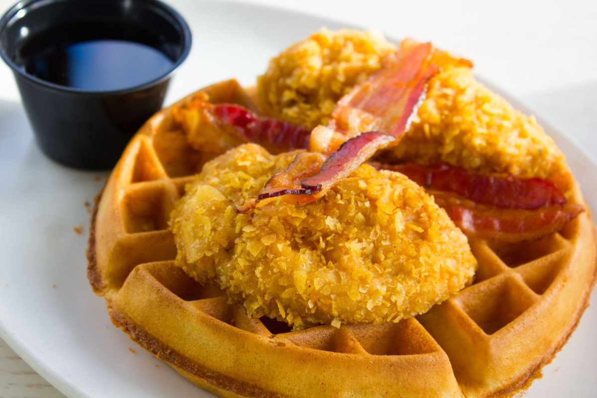 🌞✨ Wake up and indulge! 🍳🥞 Who's hungry for a fabulous brunch feast? From light and fluffy pancakes to sizzling crispy bacon, or our favorite, chicken &amp; waffles! Come join us, savor every bite, and soak up those amazing weekend vibes. Let’s make this brunch legendary! 💥🙌