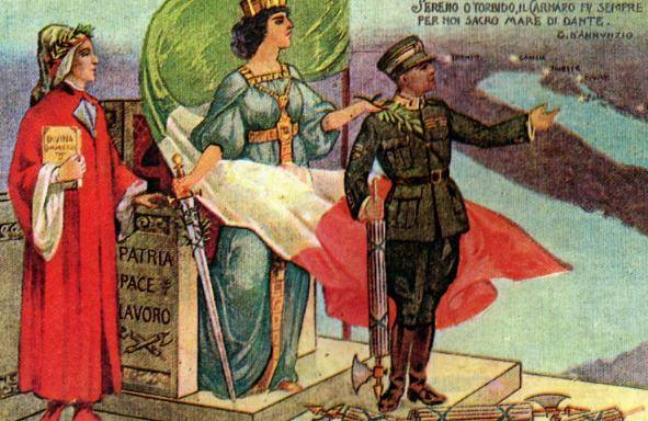 studistorici's tweet image. "#ControVersa: Marcia su #Fiume / Rivoluzione di Fiume"

📜 Il 12 settembre del 1919 Gabriele d’Annunzio, alla testa di oltre duemila “legionari”, entrò nella “Citta Olocausta”,