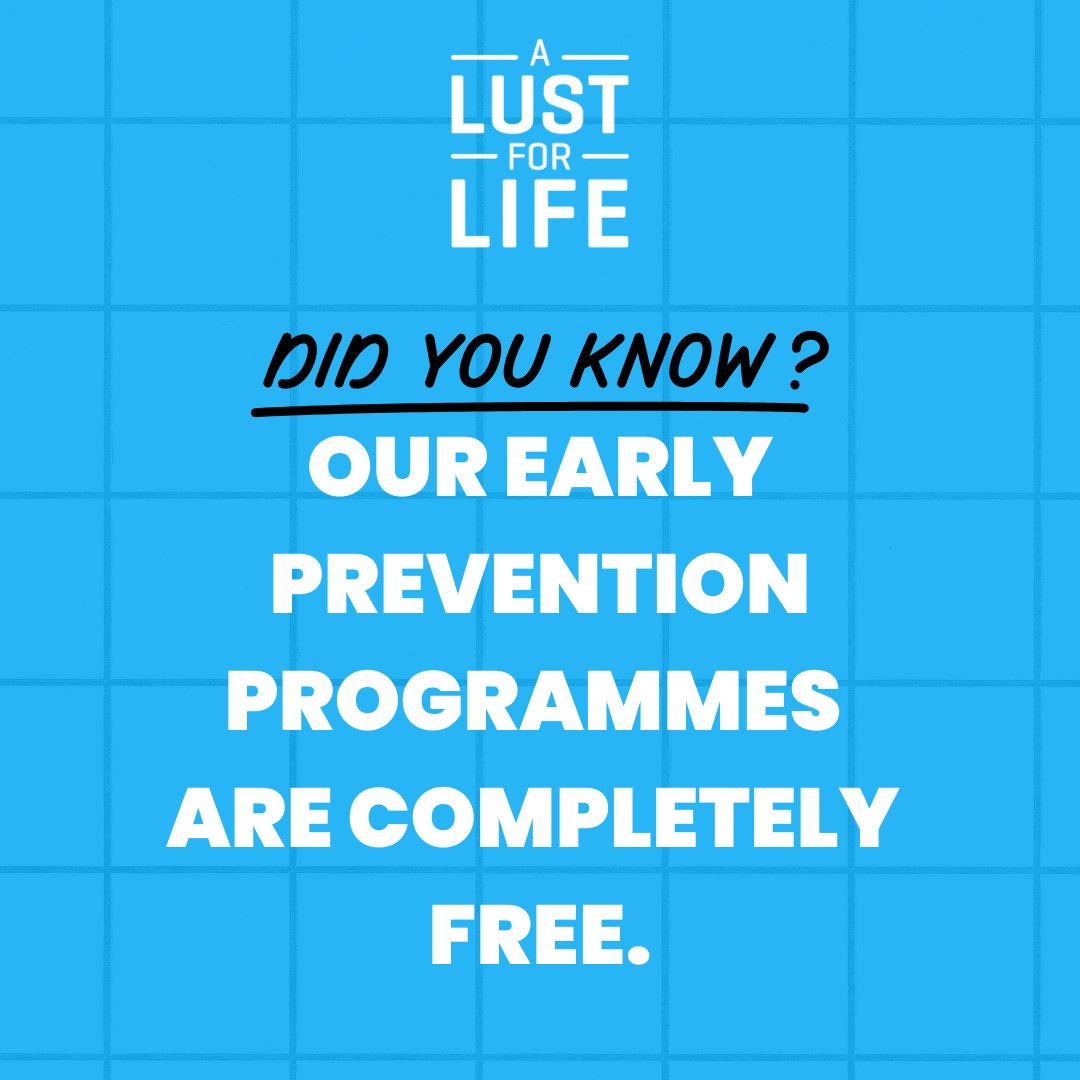 Yep, that's right - all levels of our early prevention schools programmes are completely FREE to use!

Head over to alflschools.com to register your class today!

 #EarlyPrevention #FreeEducation #SchoolProgrammes #MentalHealth