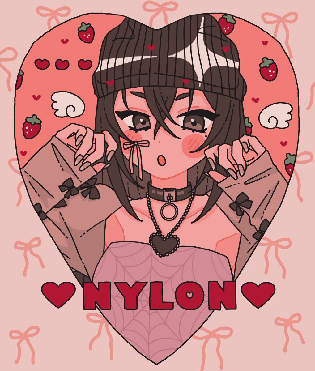 ✦ #砂塚あきら ✦

#NYLON 
#NYLONJAPAN 

🍓🦈コラボありがとう🎀🖤