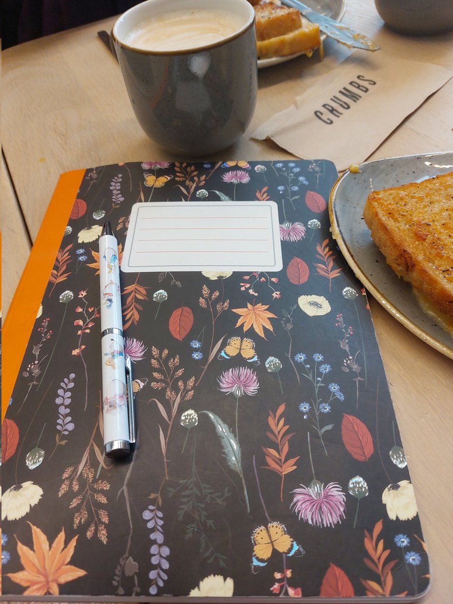 SarahLCamWriter's tweet photo. Writing again after a long absence, picking my way through my manuscript and going back to the notebook #writinglife #selfpublishing #writinggoals https://t.co/ovhOYd8HTu