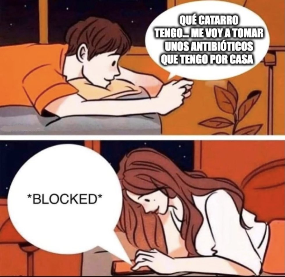 ¡¡¡Ya llegamos al día 4 de la celebración de la #WAAW con humor!!! 🤪 Nunca te fíes de alguien que toma antibióticos sin que se los haya prescrito el médico 💊😵‍💫🦠