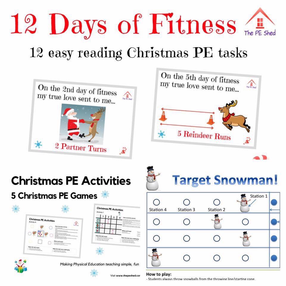 🦌🎄Christmas PE Resources☃️🎁

With Christmas just around the corner, we’ve got you covered 😍🎅🏻

Available @ thepeshed.com/christmas-ideas