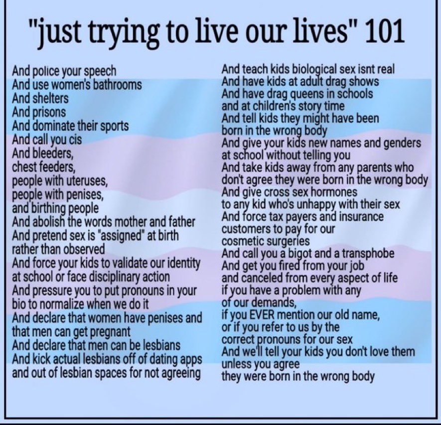 Serena_Partrick's tweet photo. "OMG! Why are you all so obsessed with trans people!?", say the people who have been doing THIS to us for the last 10 years. https://t.co/SbKKPPv9Xn