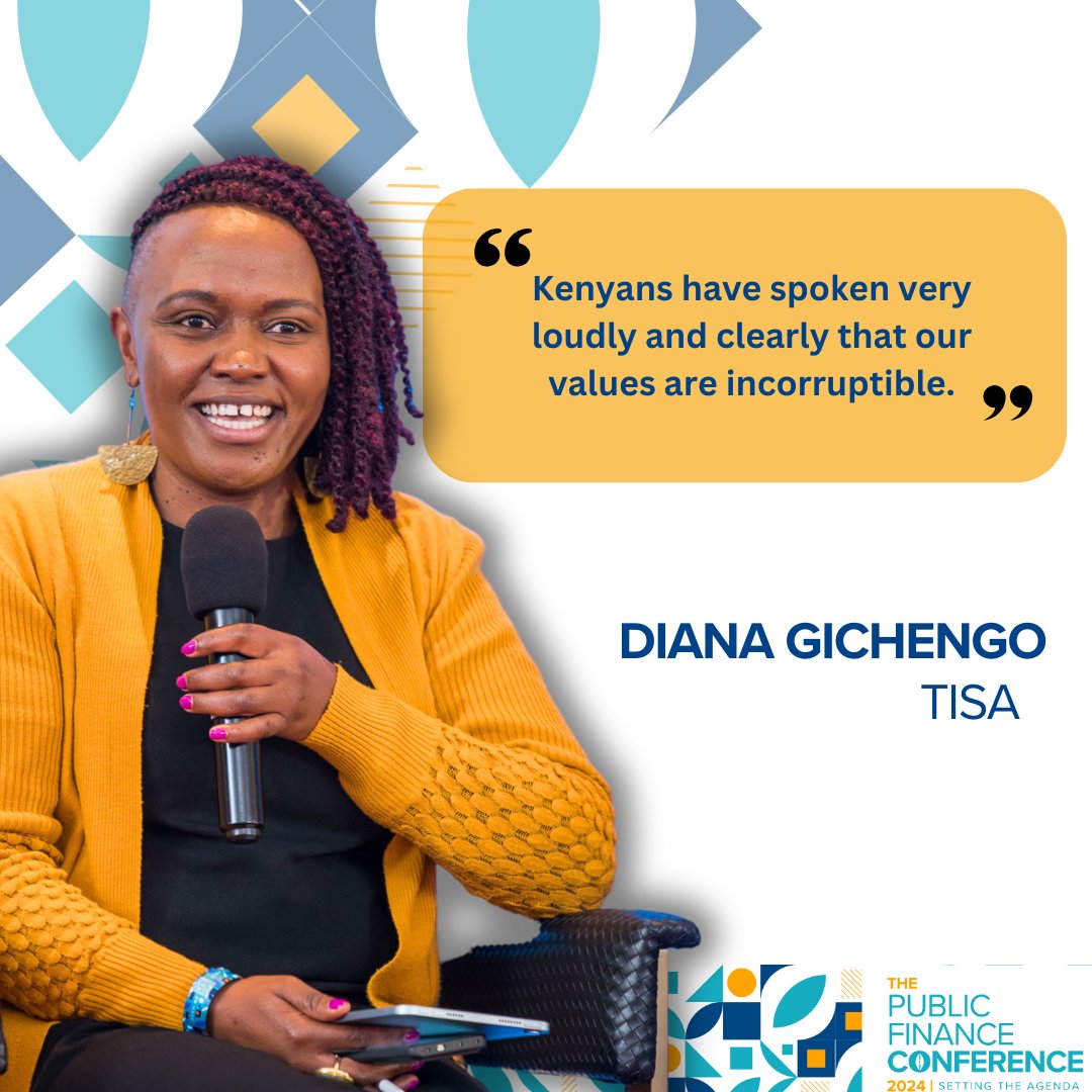thePFCke's tweet photo. During the first morning session of #PFC2024, Diana Gichengo, one of our esteemed high-level panelists, delivered a powerful analysis of the 2024 proposed budget. She unpacked the intricate issues that led to its rejection. https://t.co/VH03kaRwt7