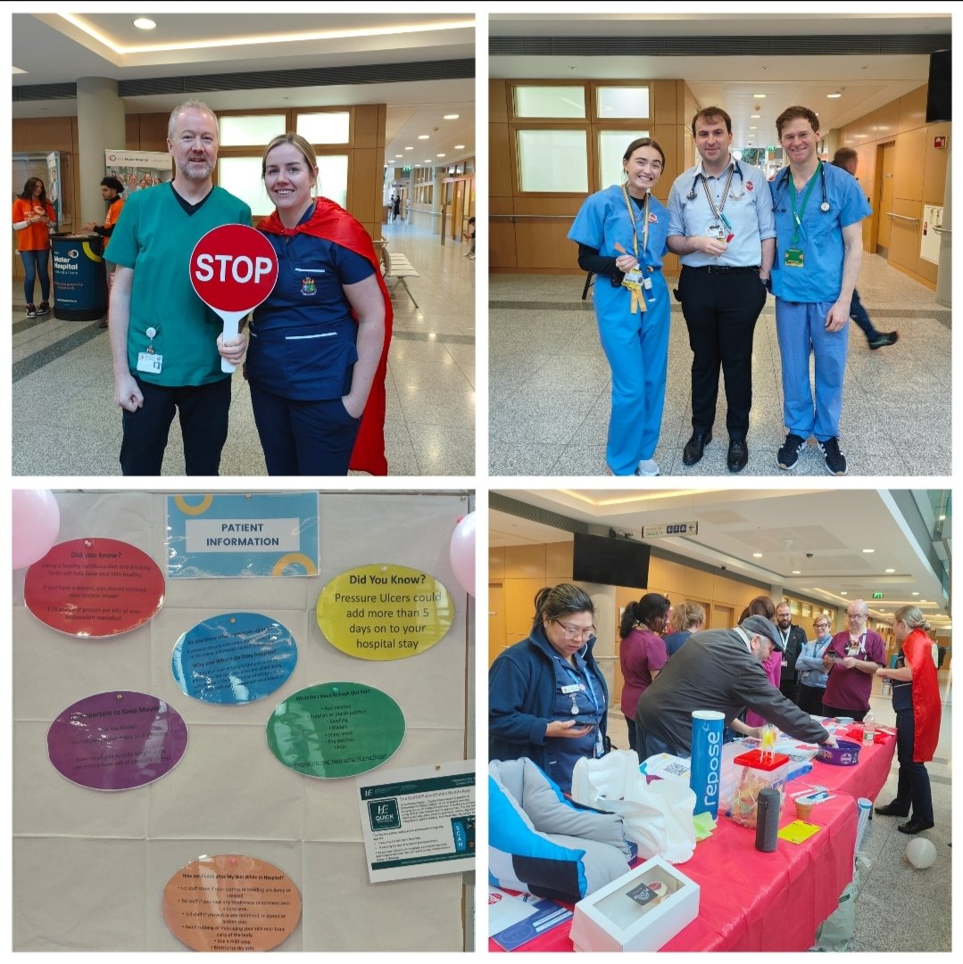 MaterTVNs's tweet photo. Pressure Ulcers are everyone's business. Great to see engagement and questions from patients, families, doctors, nurses and all our HSCP colleagues! #WWSPUD #reacttored #stopthepressure @TVNAI2 @EPUAP1 @MaterNursing @MaterCNS https://t.co/HHcDNdyGBU