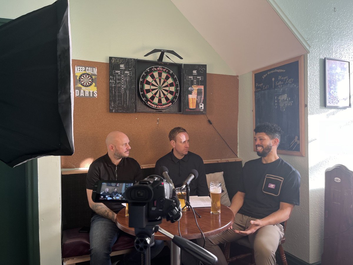 FootyOnDraught's tweet photo. 🎙️That’s a wrap on episode 3 of the FOD Podcast!

Stay tuned—this one’s packed with some great laughs! 👀 https://t.co/4lDeaTB1BQ