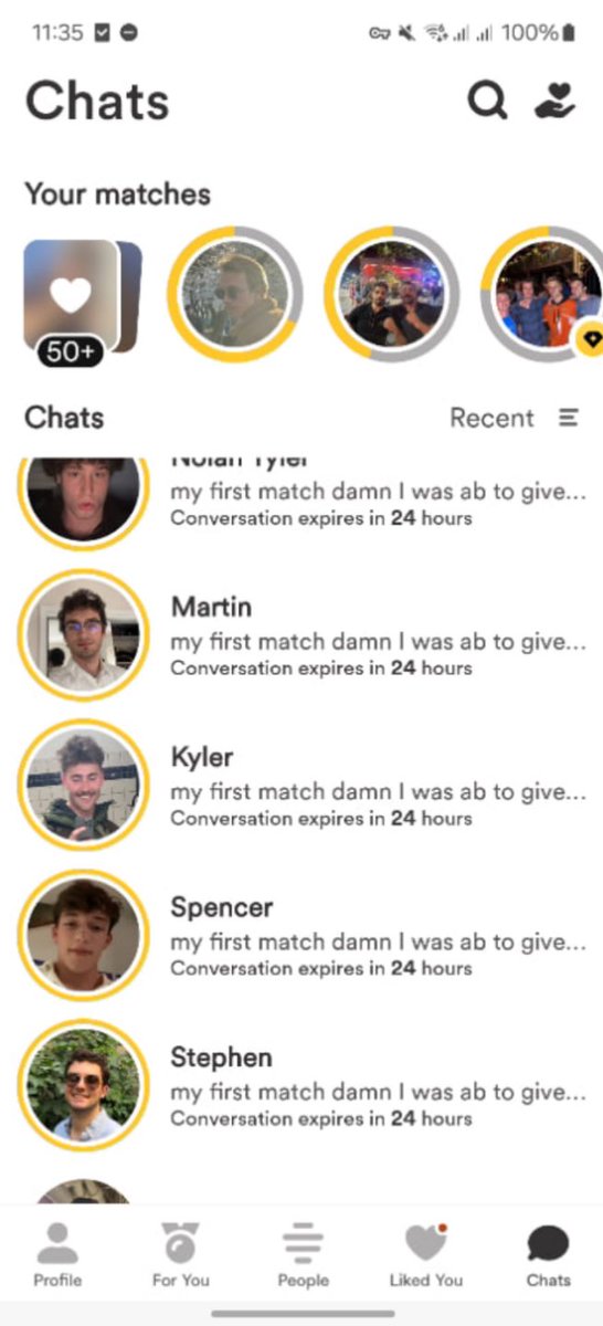 Talking to lonely men on BUMBLE has made me my teachers yearly salary in 1 month… 

And the best part is it’s fully automated and I have to do no work for it now.

If you want to find out how I use bumble to make money;

RT, Comment and I’ll DM you! (Must be following)