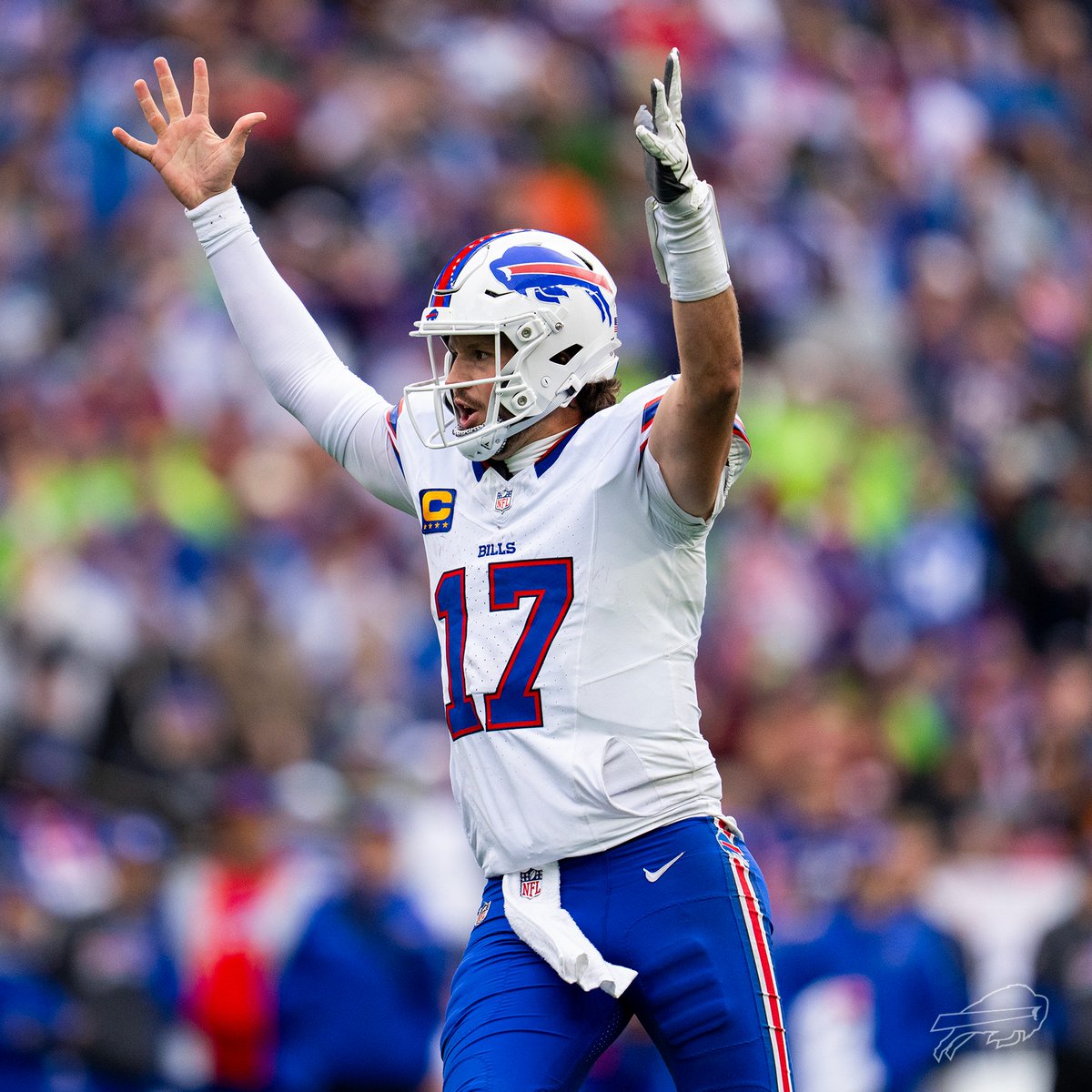 BuffaloBills's tweet photo. Josh Allen loves touchdowns. 😂

#GoBills | #BillsMafia