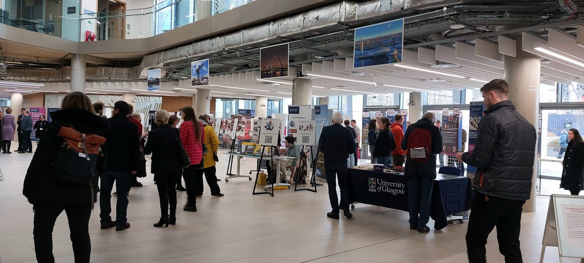 It's a busy afternoon at <a href="/UofGARC/">UofGARC</a> as we celebrate <a href="/UofGlasgow/">University of Glasgow</a> knowledge exchange and innovation in a showcase of exciting initiatives across #TeamUofG🎉

#UofGPeopleExcellence