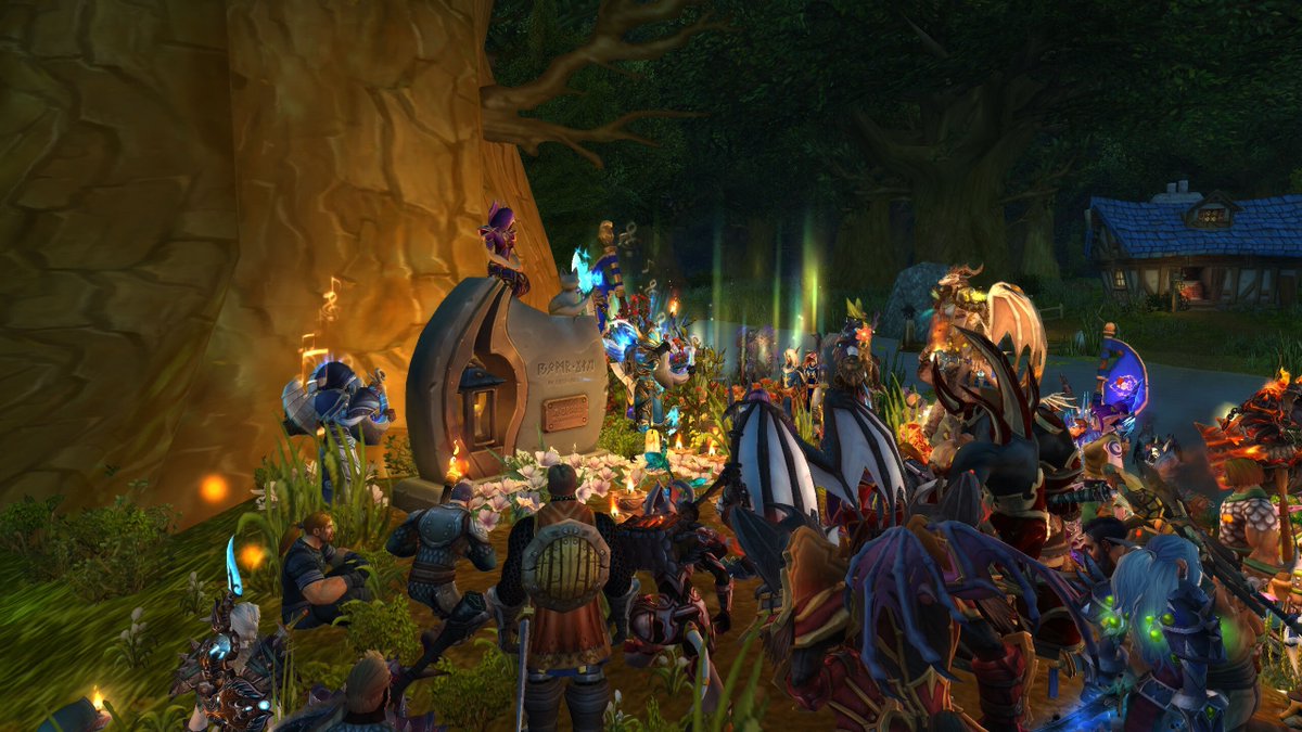 Warcraft_FR's tweet image. Mardi soir, les joueurs du serveur Argent Dawn EU se sont réunis pour rendre hommage à Mats 'Ibelin' Steen. ❤️

Merci à @eepoxdraws, @escalusia &amp;amp; @KuridelBlack pour les captures d'écran.