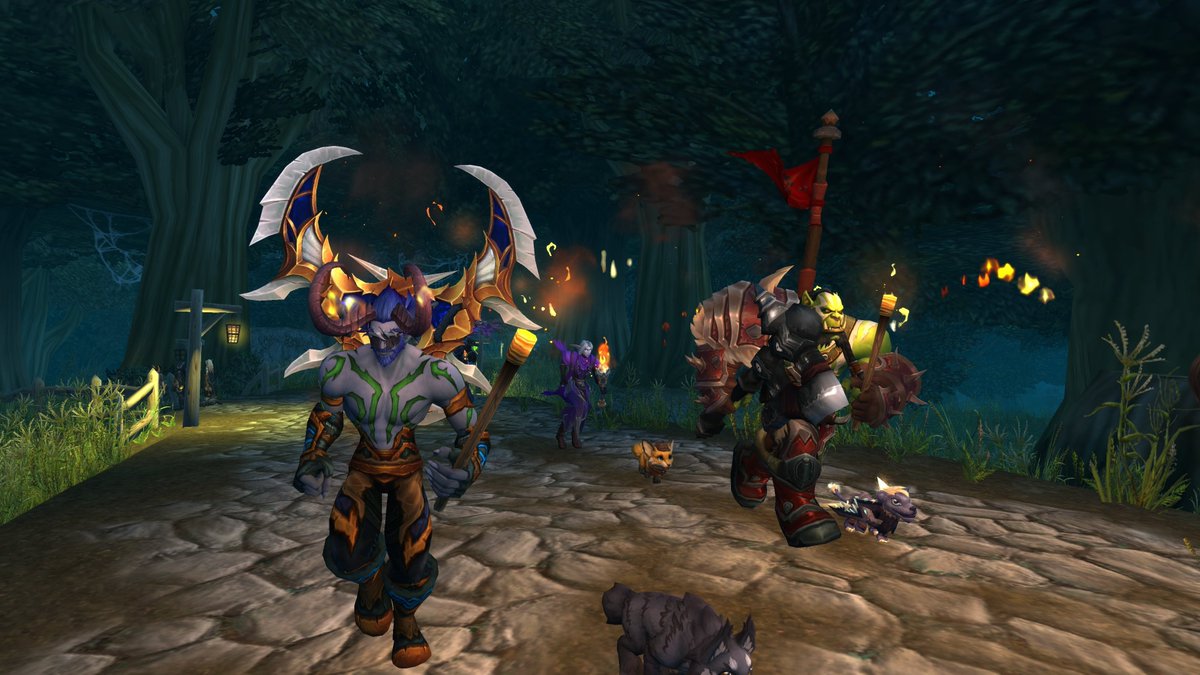 Warcraft_FR's tweet image. Mardi soir, les joueurs du serveur Argent Dawn EU se sont réunis pour rendre hommage à Mats 'Ibelin' Steen. ❤️

Merci à @eepoxdraws, @escalusia &amp;amp; @KuridelBlack pour les captures d'écran.